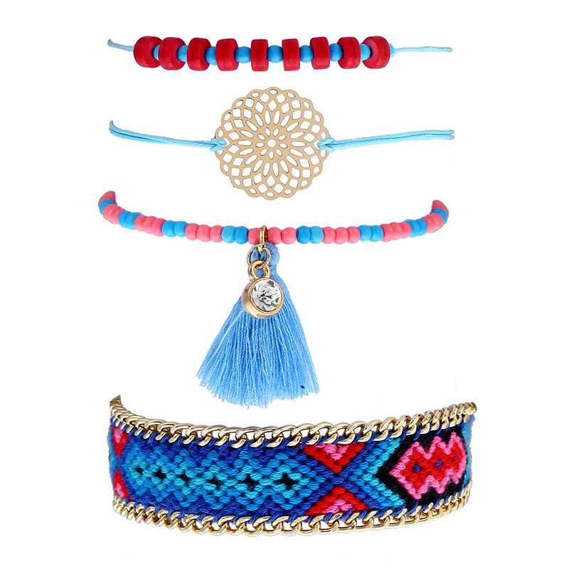 Occident and the United States alloy plating Jewelry Set (Mixed color)NHNNZ3032-Mixed color