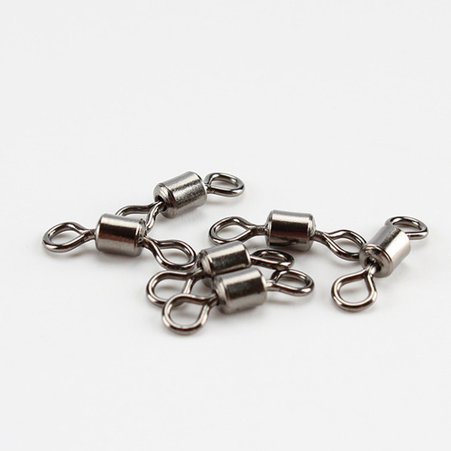 Aohu Eight-shaped Ring Stainless Steel American Swivel Fishing Gear Accessories Wholesale Fishing Supplies Eight-shaped Ring Connector