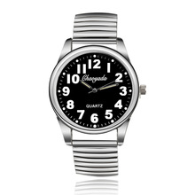 速卖通爆款情侣款手表 时尚潮流男士钢带表创意休闲腕表一件代发