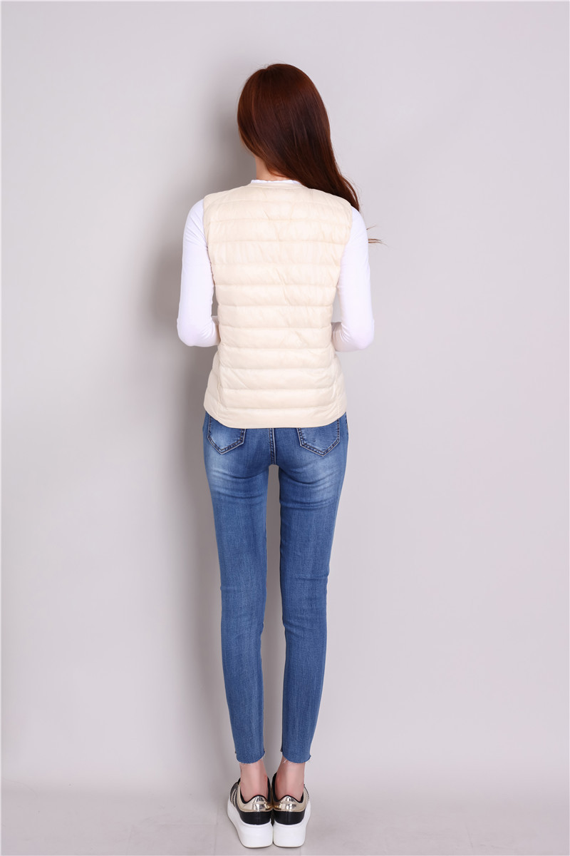 Gilet femme en Duvet de canard blanc - Ref 3316304 Image 43