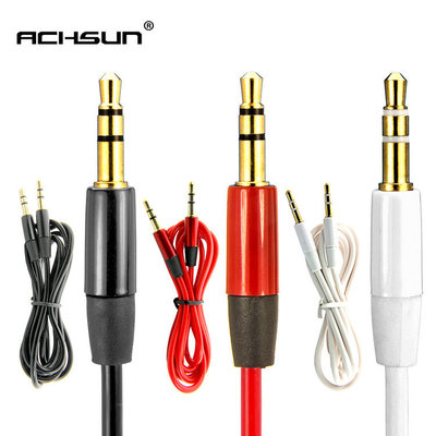 厂家直销 公对公音频线3.5 AUX音频线金插针无氧铜线芯加长手机线