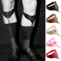 Original men and women's anti-wrinkle, anti-slip and anti-slip duck bill buckle boat anchor garter sock clip sexy thigh ring garter