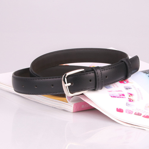Student Korean style trouser belt, versatile casual women's pin buckle decorative belt wholesale women's belt manufacturer