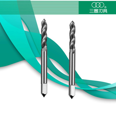 Wholesale cutting edge/Three times Grinding Spiral groove Tap HSS High speed steel machine attack M3*0.5 H1~M22 Thread