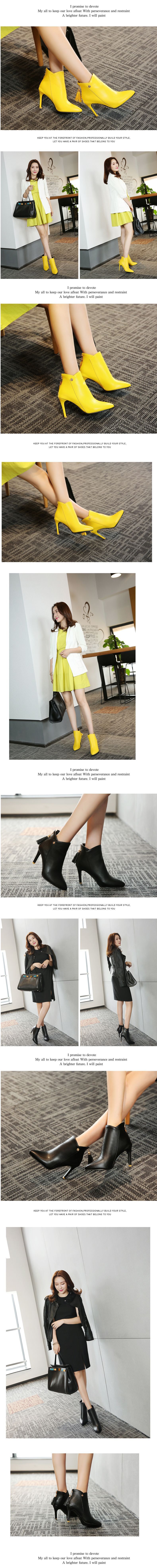 Bottes femme en PU artificiel - Ref 3355502 Image 13