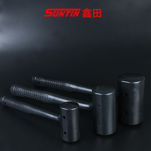 Xintian rubber hammer rubber hammer shock-proof hammer non-elastic hammer marble floor tile installation hammer skin