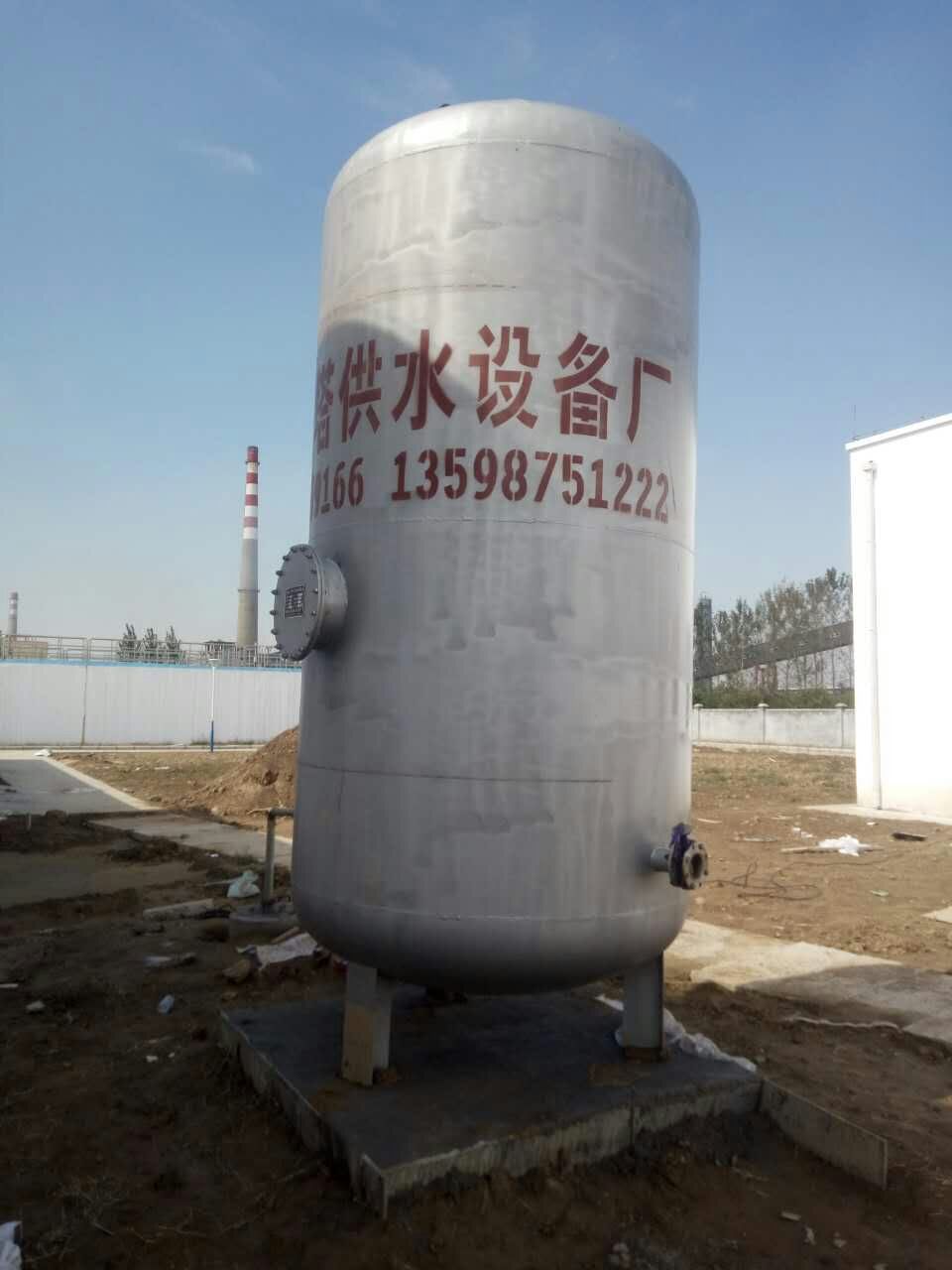 压力罐  供中铁一桥局 全自动供水  10吨设备  郑州地铁一号线