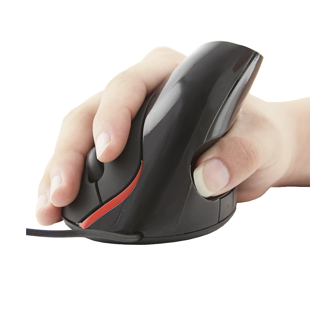 Ergonomic Wired Mouse 2.4GUSB Vertical Mouse Upright Grip Mouse