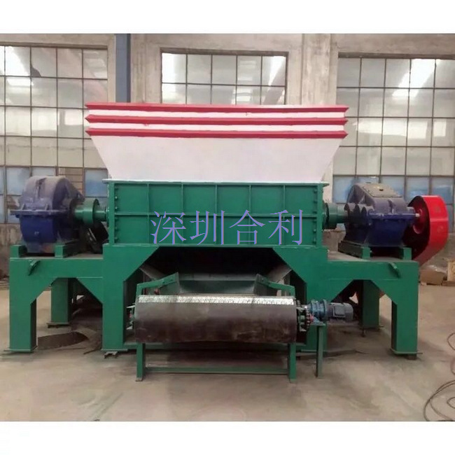 多功能废钢撕碎机 大型铁皮油漆桶双轴撕碎机 汽车壳破碎机