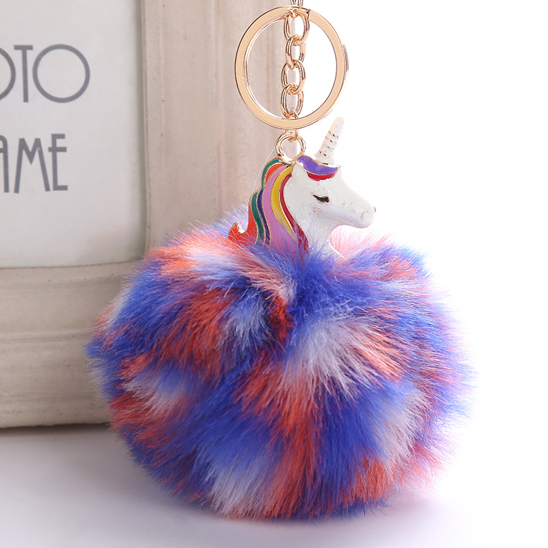 50g Weight Keychain Classification 1 Piece Quantity Daily Occasion Plush, Metal Material Unisex Gender Cute, Sweet Style 1 Piece Cute Sweet  Plush Metal Unisex Keychain 12