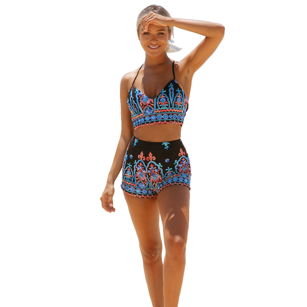 Cotton FashionBikini(Picture color-S)Swimwear NHHL2078-Picture-color-S