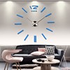 Over -size creative DIY hanging clock watch living room modern personality art acrylic hanging clock