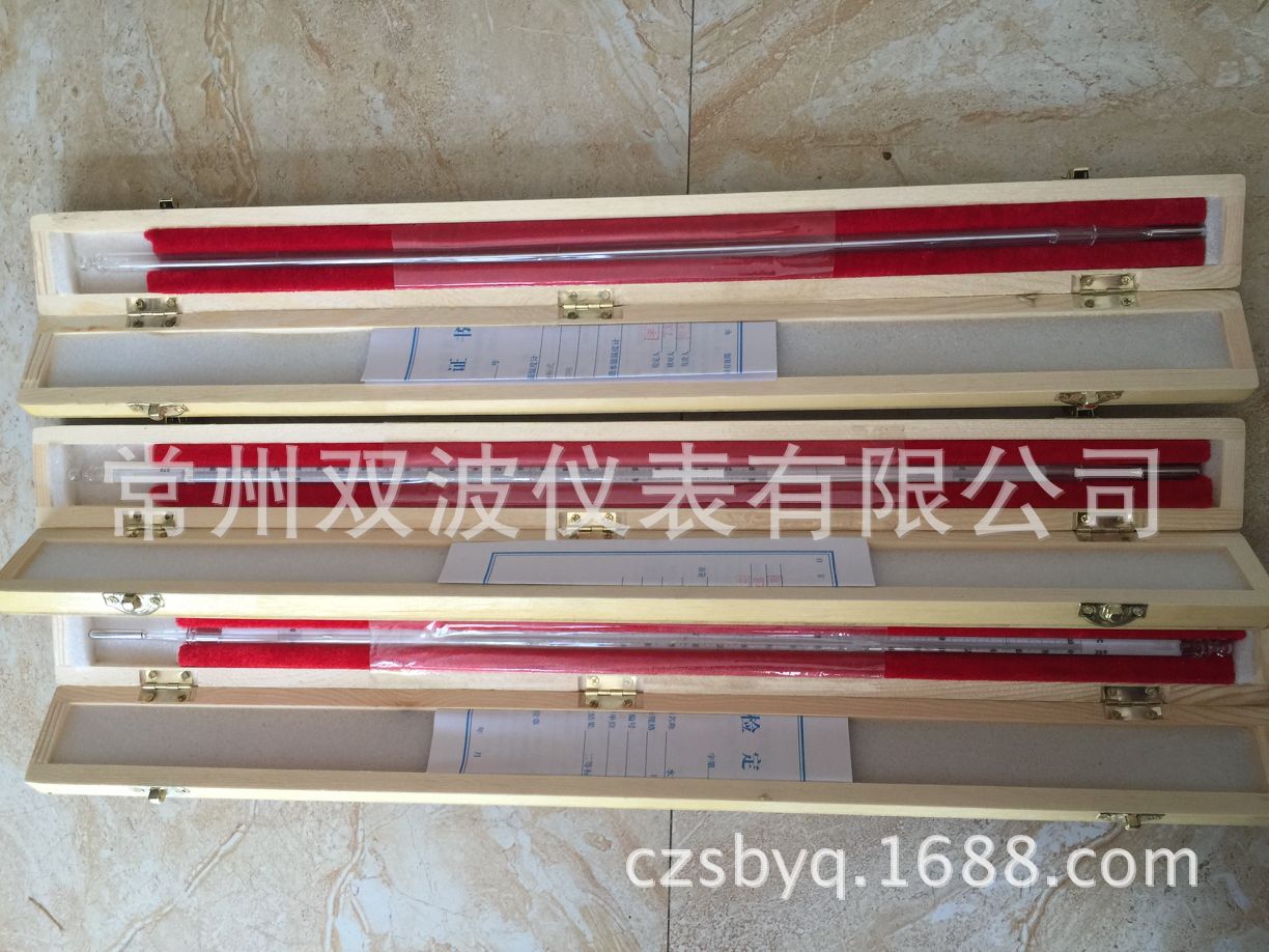 供应 二等标准水银温度计 实验室精密温度计