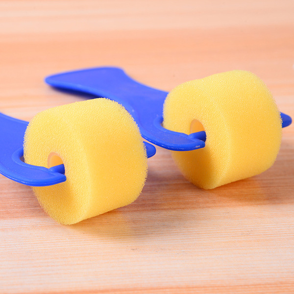 Children's blue handle