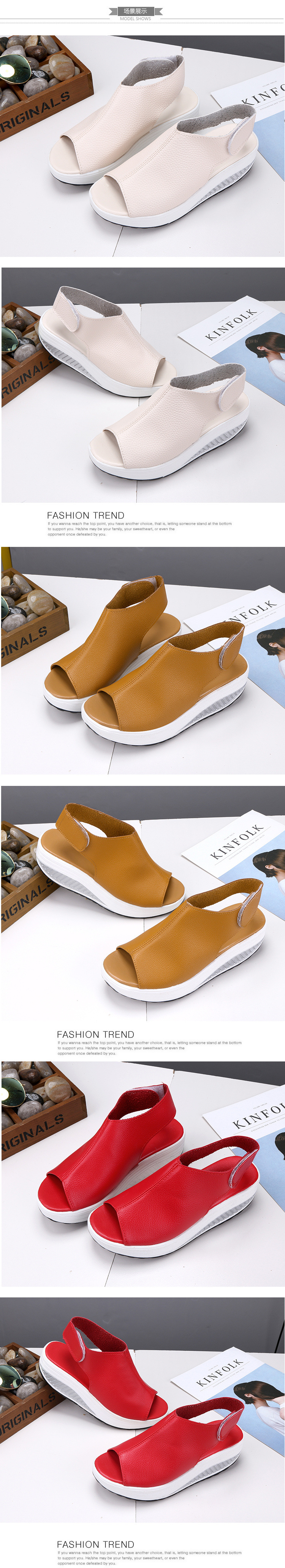 Chaussures été pour femme en TPR - Ref 3346195 Image 46