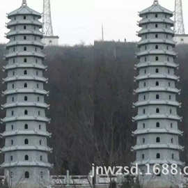供应汉白玉石料藏式佛塔 石刻西藏样式千佛塔 石雕八佛塔图片价格