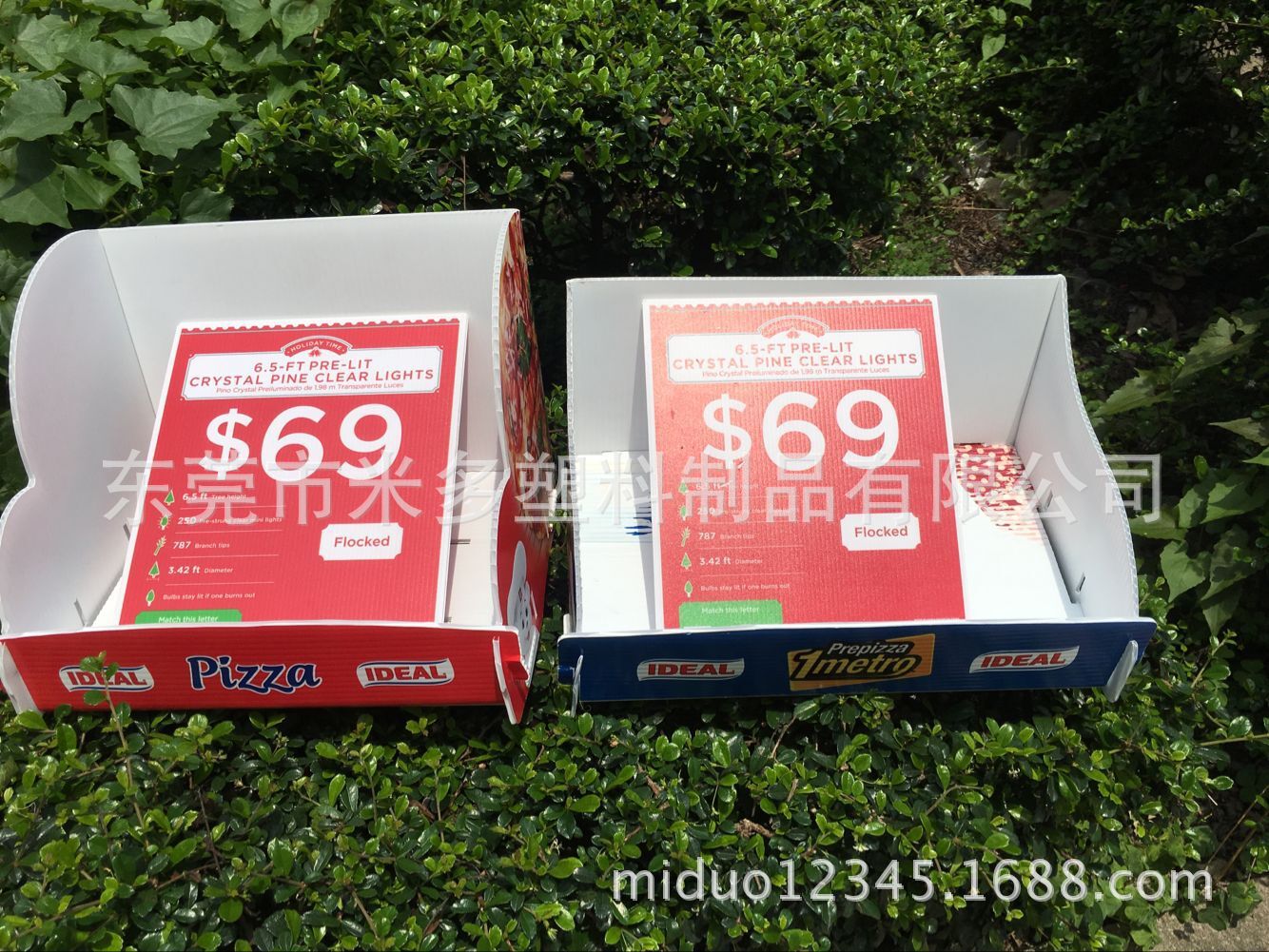 超市收银台促销小号展架 柜台小号万通板展示架