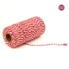 02# Dahong+white*2mm dual -color cotton rope (100 yards)