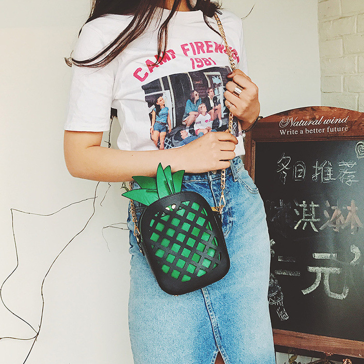 女生时尚包包女2017新款潮斜挎包韩版咖啡杯链条女包个性创意