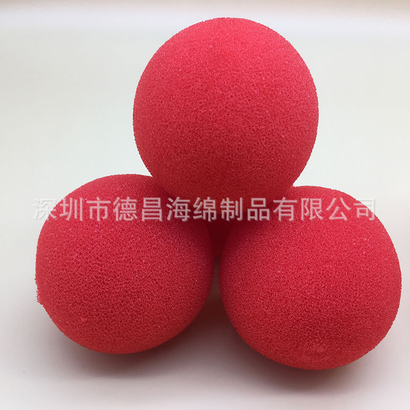 魔术道具海绵 海绵鼻子 高回弹海绵鼻子 PU海绵