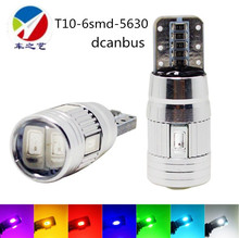 T10/W5W 6 6smd 5630 5730 LEDCANBUSʾ