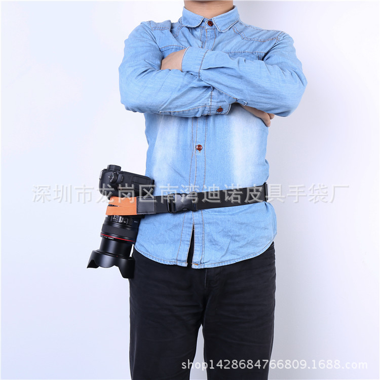 单反相机固定腰带登山腰带 骑行腰包腰带（橙色）单反相机配件|ms