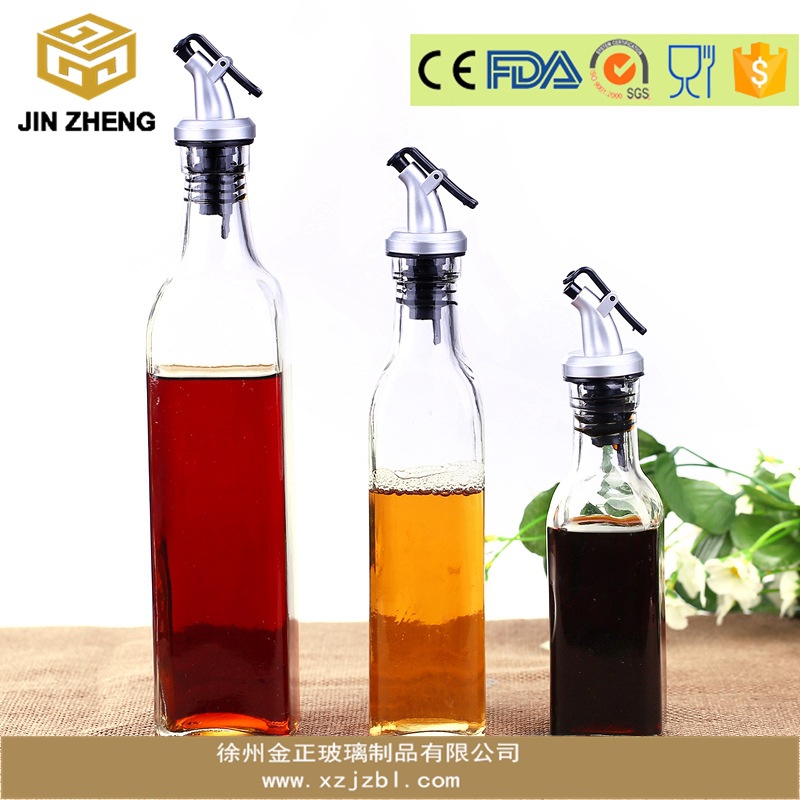 现货批发 100ml/250ml/500ml/750ml/1000ml 橄榄油瓶 塑料出油盖