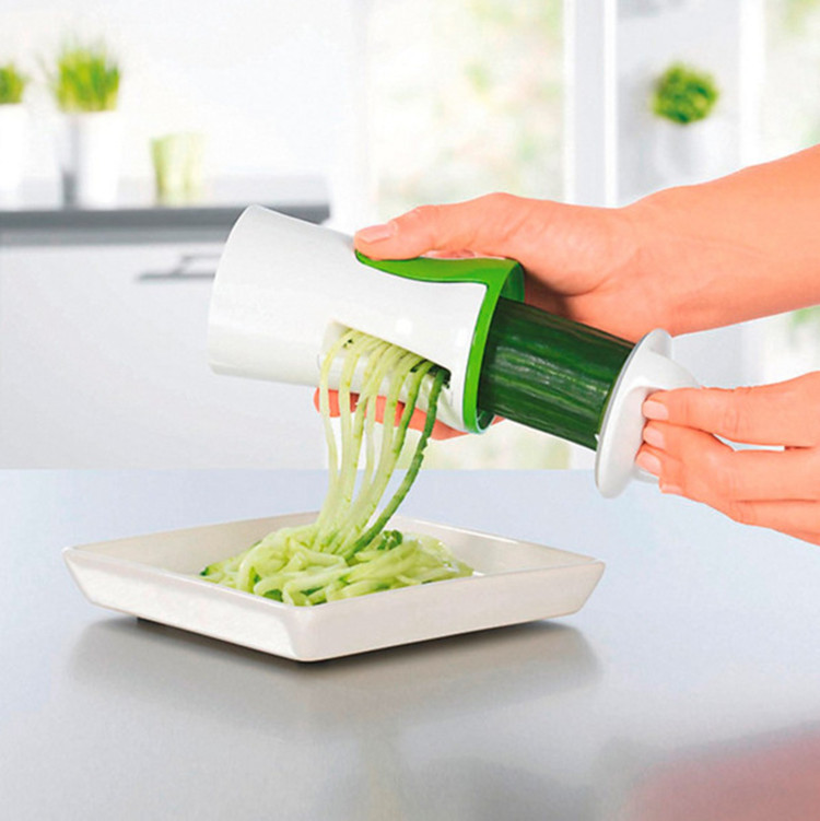 multi-function rotate Grater funnel Vegetables Grater Filament is cut Carrot cucumber Shredded device