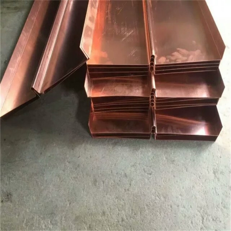 变压器用软态紫铜带 V W型水利止水铜片加工 370*1mm止水铜片