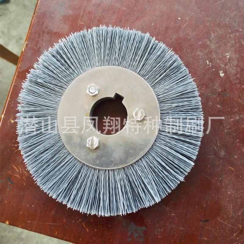 厂家销售 碳化硅磨料丝打磨抛光轮 钢丝抛光打磨轮规格齐全