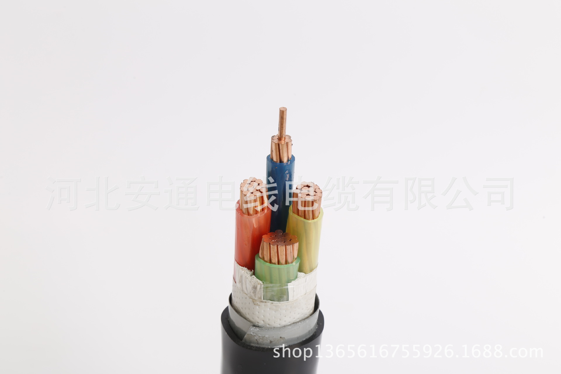 架空绝缘导线电缆ZR-YJV-1 3X185+1X95  铝包钢绞线 钢芯铝绞线