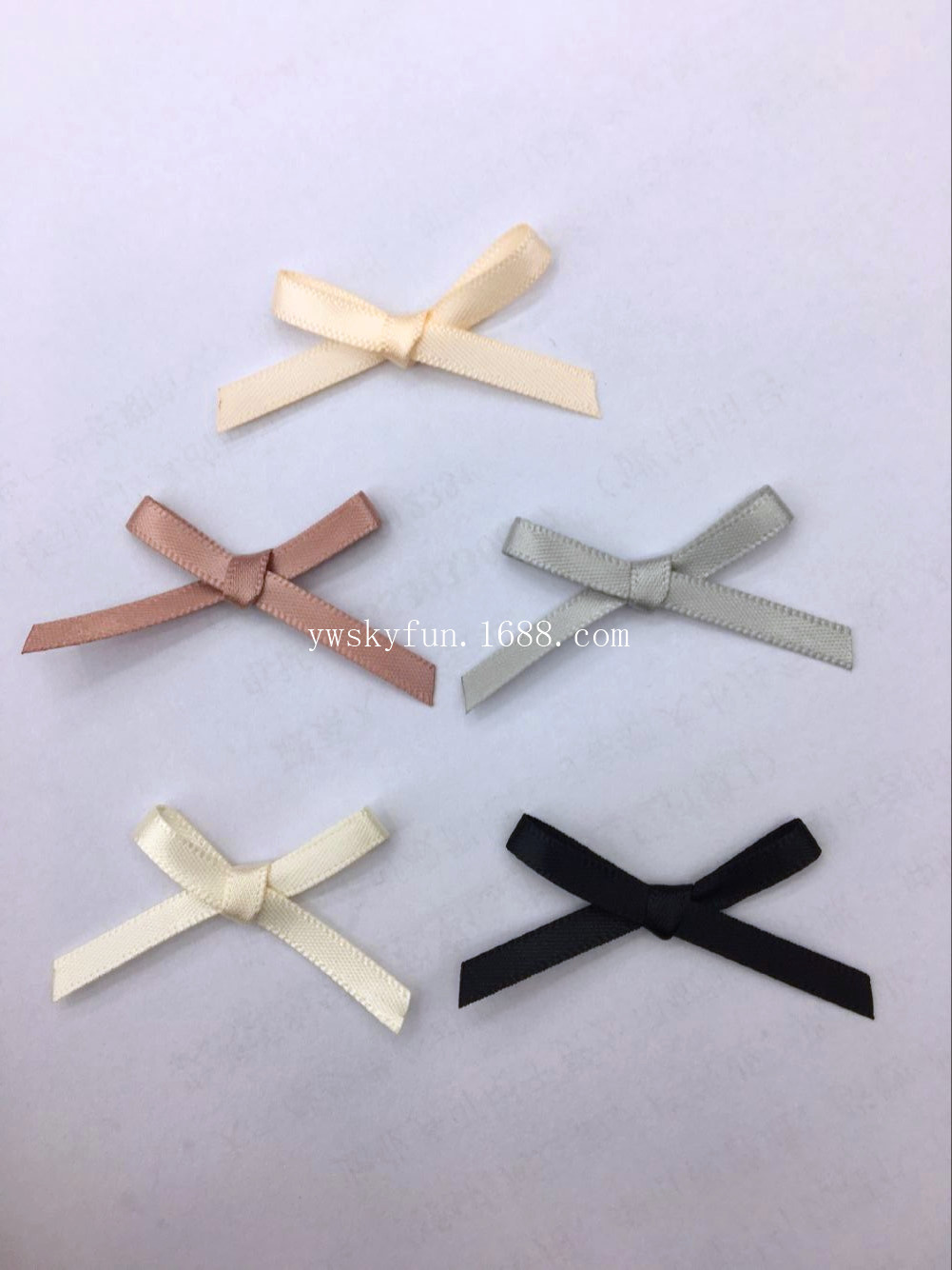 厂家直销文胸内衣蝴蝶结手工diy配饰贺卡礼品包装蝴蝶结批发定制|ru