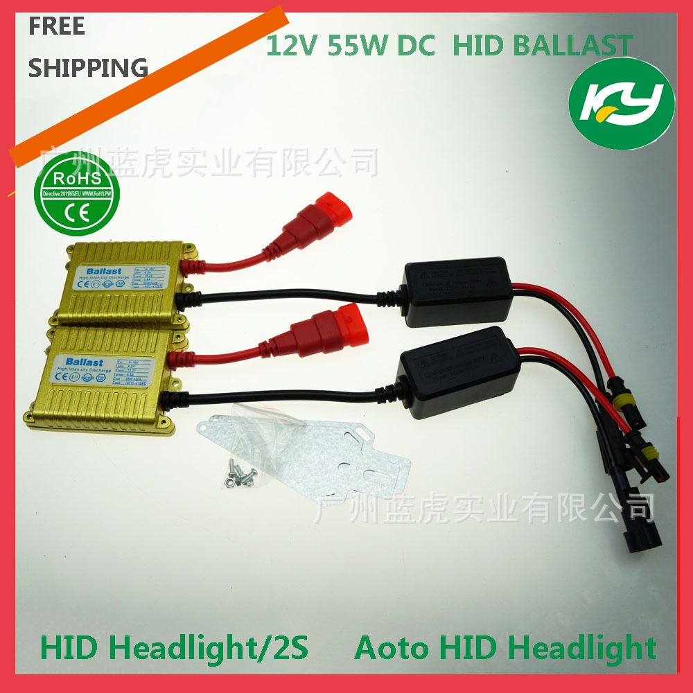 12V 55W hid automobile Xenon lamp ballast Automobile ballast Golden Ballast Quality Assurance