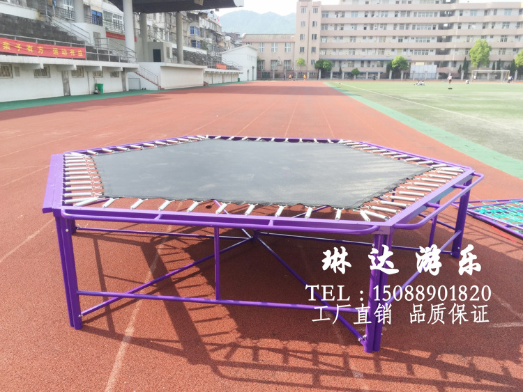 Kindergarten Trampoline children's trampoline square trampoline night market stall trampoline amusement park custom trampoline jumping bed