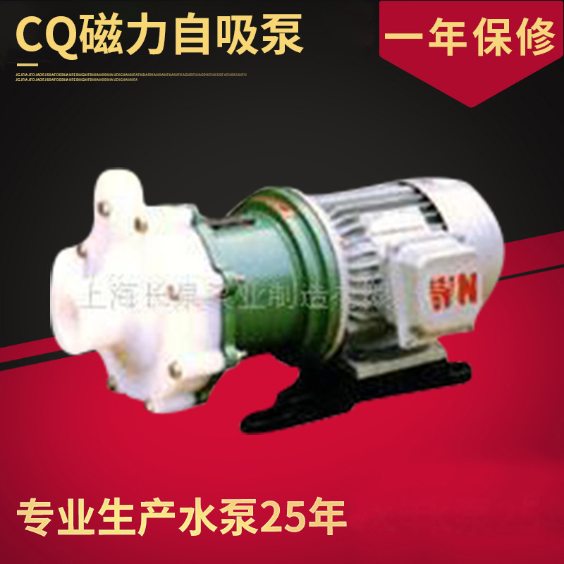 氟塑料磁力自吸泵 CQB32-25-125F型卧式自吸泵厂家定制