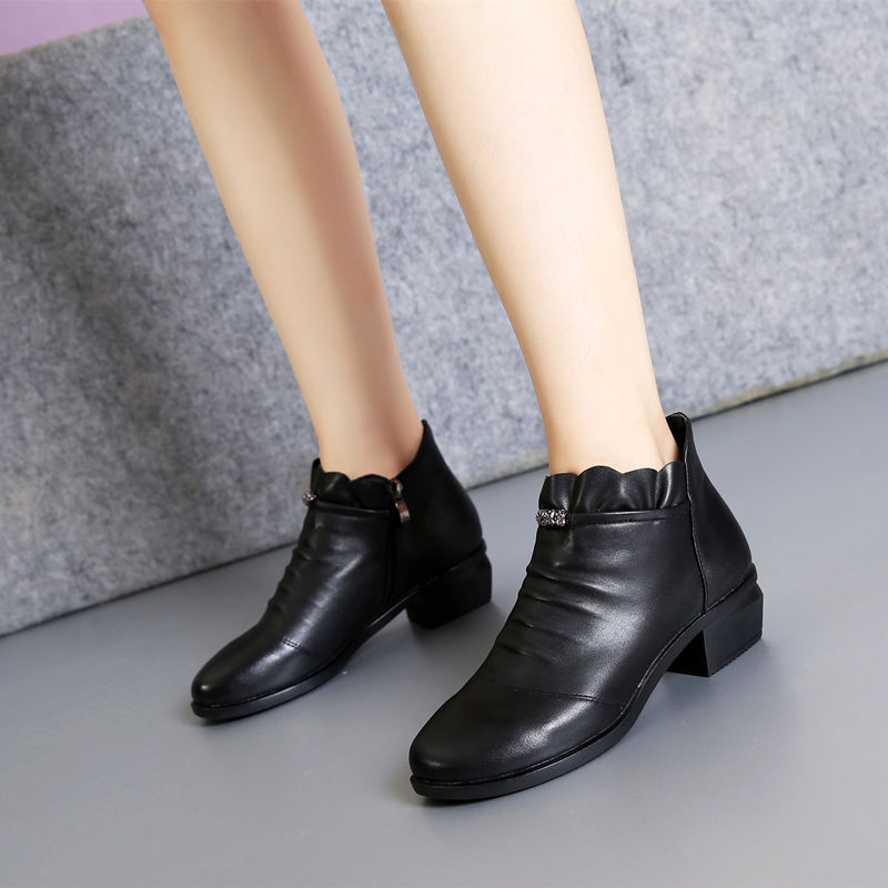 Bottes femme en En cuir - Ref 3355489 Image 28