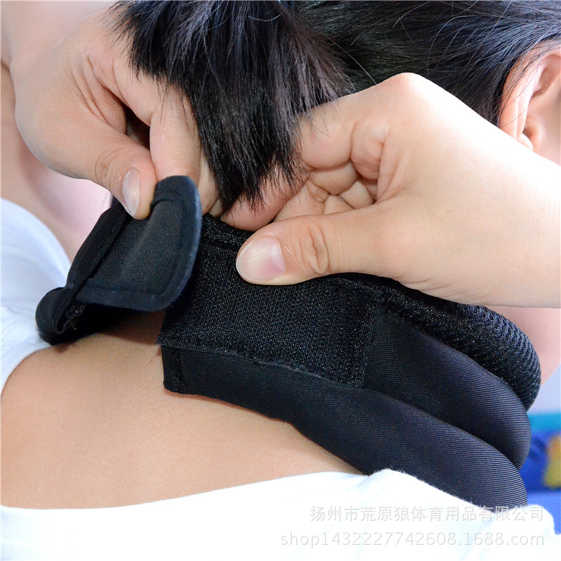 三段式车缝海绵护颈托久坐手机低头族颈部支撑护脖子套支撑围脖