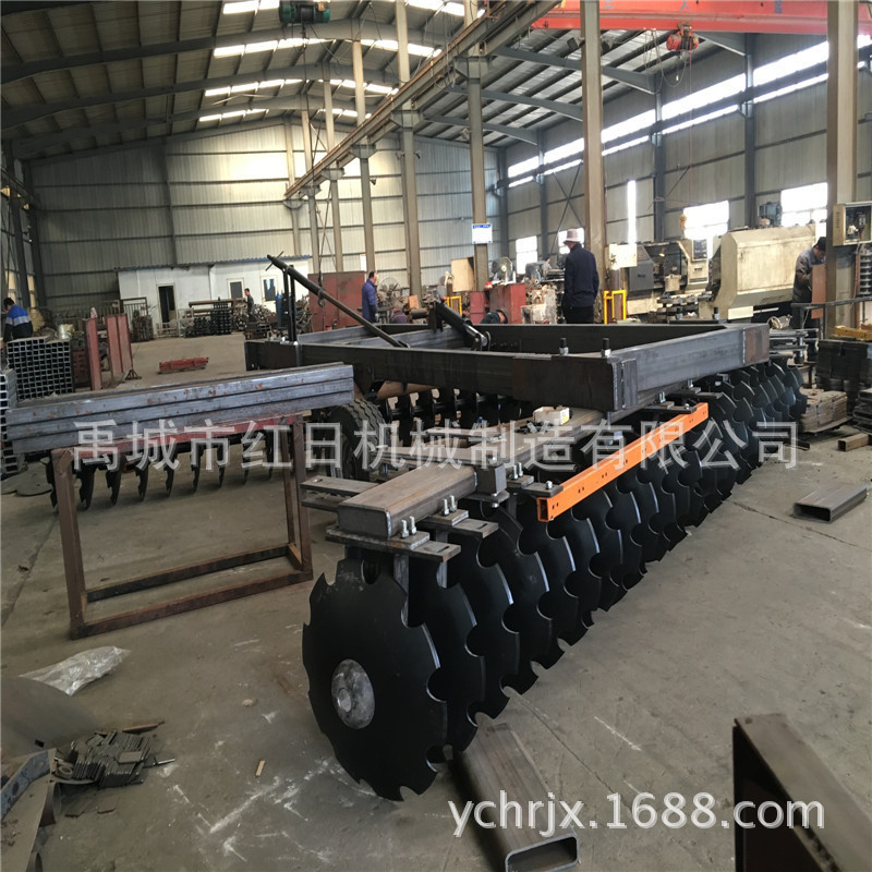 圆盘耙 5米折翼圆盘耙  开荒整地圆盘耙  农场