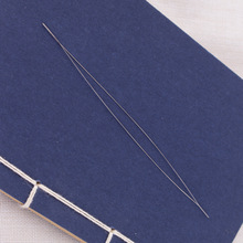 细钢丝牵引线小孔珠子串珠器穿线珠针DIY工具常用针开口长针批发