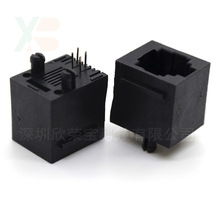 RJ11�Ԓ��������W�j��ں�ɫ��߅6P4C180����ʽ52�W��4����Ӳ�