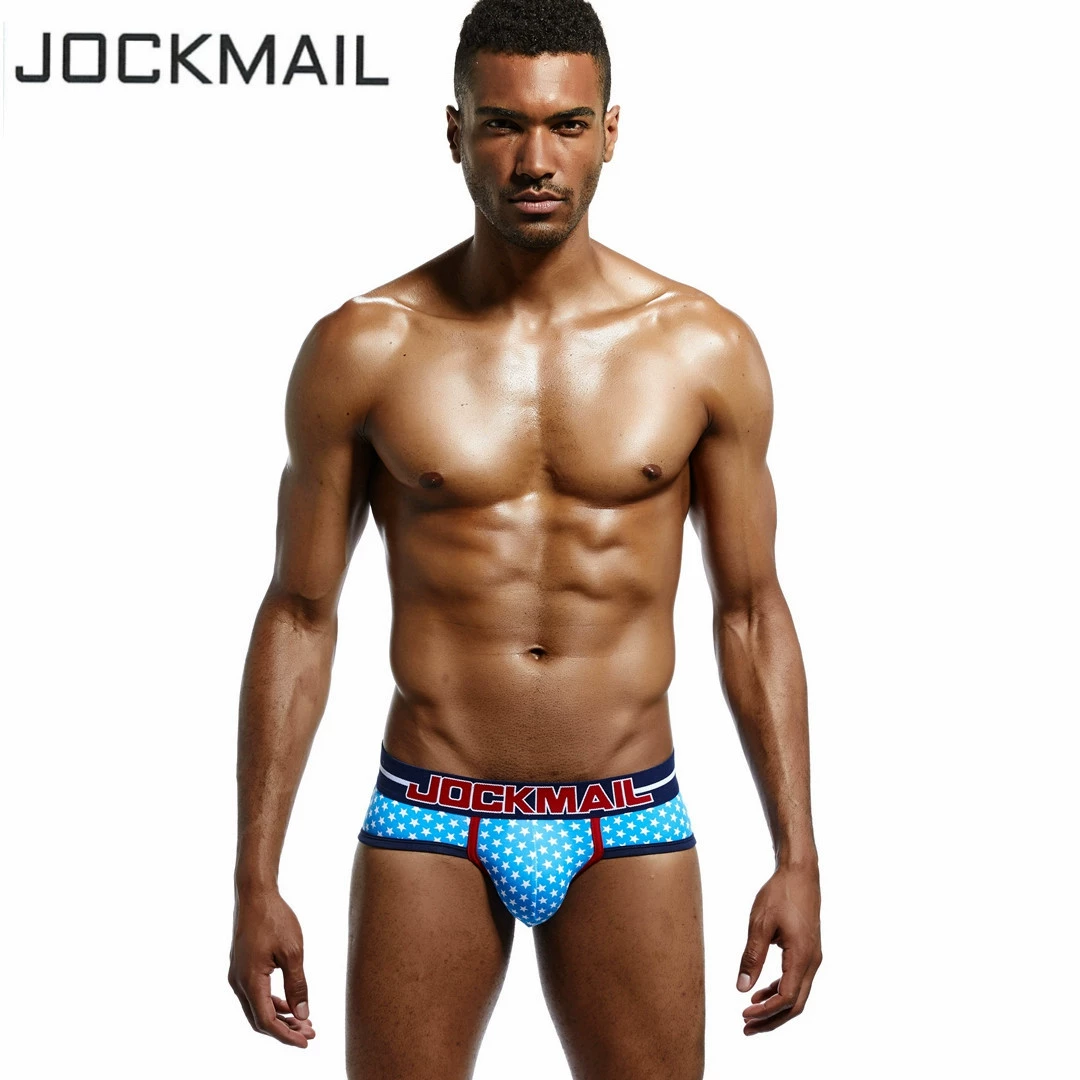 Мужские хлопковые трусы (JOCKMAIL) — влагопоглощающие, антизапах, размеры M–XXL