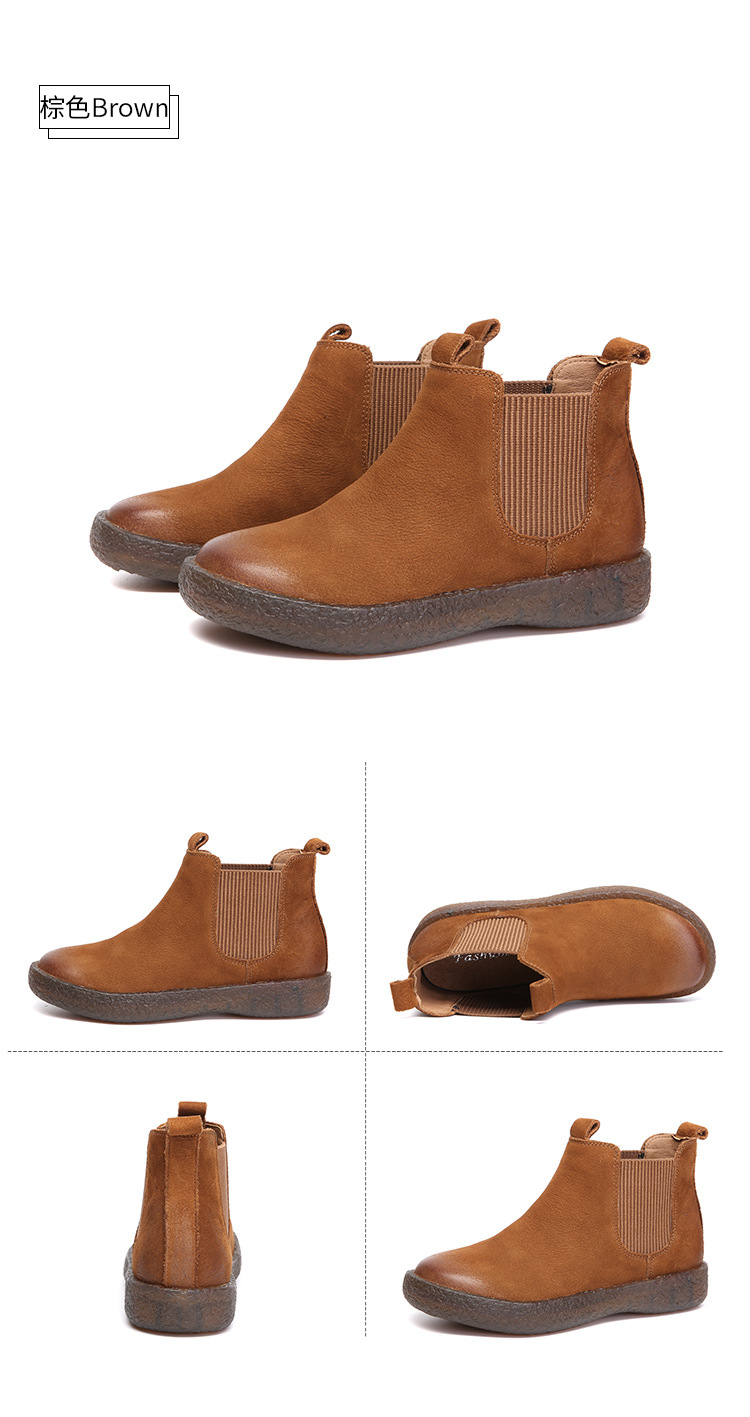 Bottes femme en En cuir - Ref 3355253 Image 26