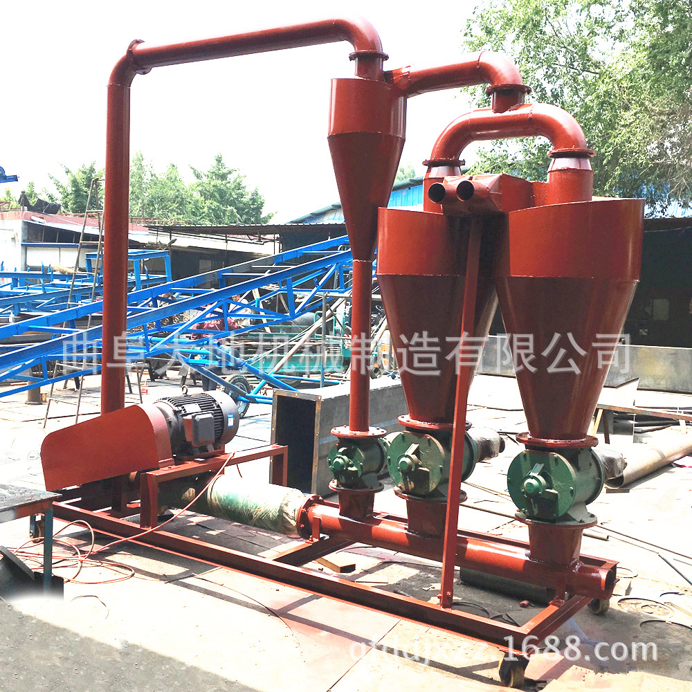 河沙细砂石用大型气力输送机 库存干灰水泥粉清转力输送机