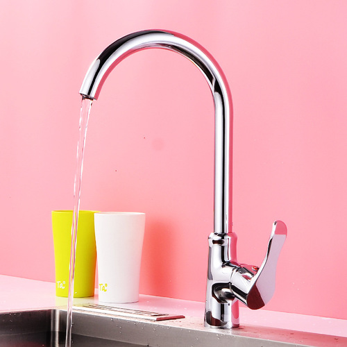 Fine copper hot and cold kitchen faucet dish basin faucet rotating sink faucet kitchen sink faucet factory direct sale