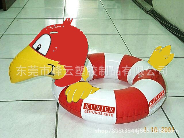 Inflatable swimming ring PVC