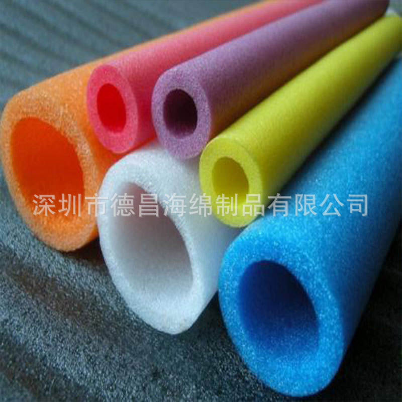 珍珠棉荧光棒 EPE彩色珍珠海绵海绵 灯泡防护套 灯管保护套厂家