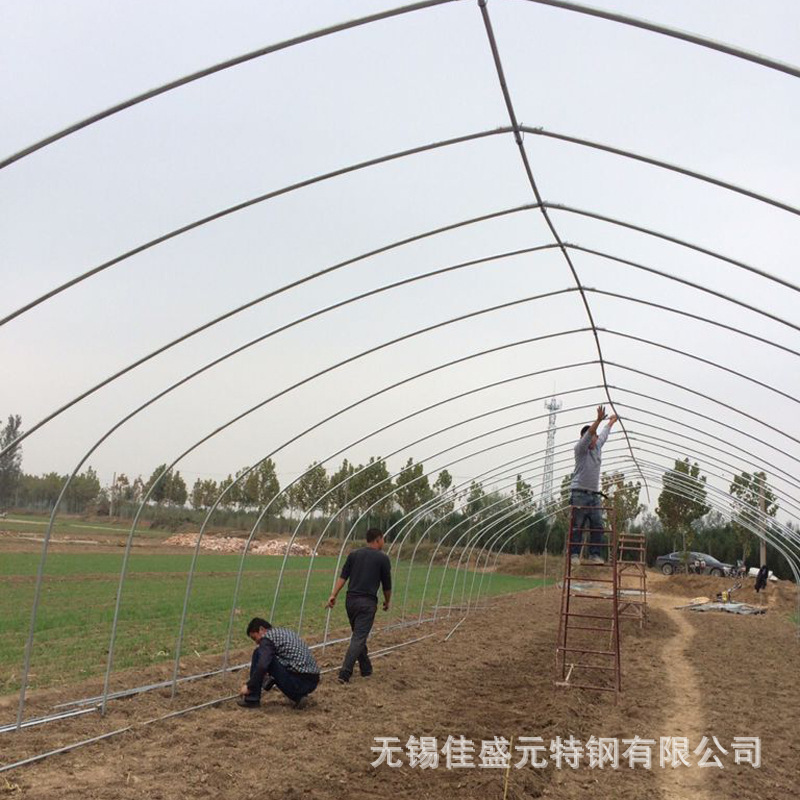 热销辽宁大棚管/直供批发零售热镀锌4分6分1寸草莓瓜果蔬菜棚