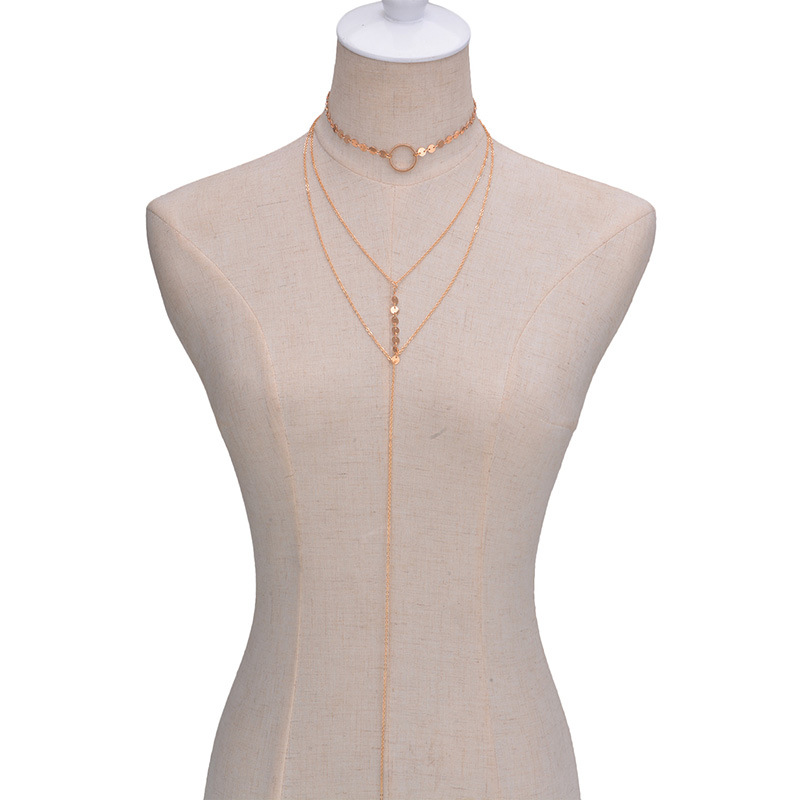 other copper other necklace (Silver)NHYT0322-Silver