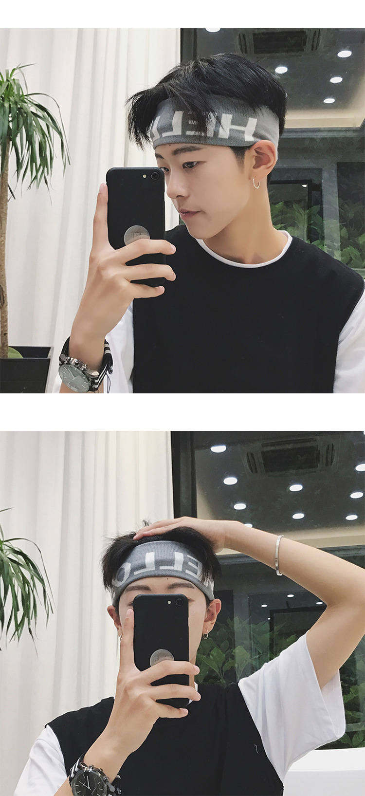 Men's sports hair band AC01