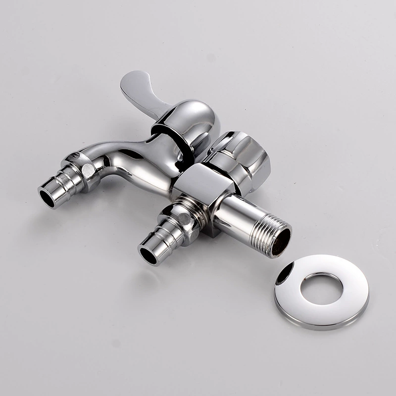 辉瓷 Copper dual-use faucet multi-function interface 6-point washing machine can be connected to shower spray gun washing machine